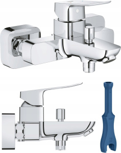 Смеситель для ванны Grohe Dice хром 1018720000