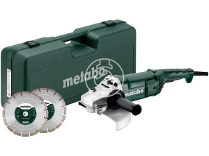 Угловая шлифовальная машина Metabo WE 2200-230 Set 691081000 в кейсе