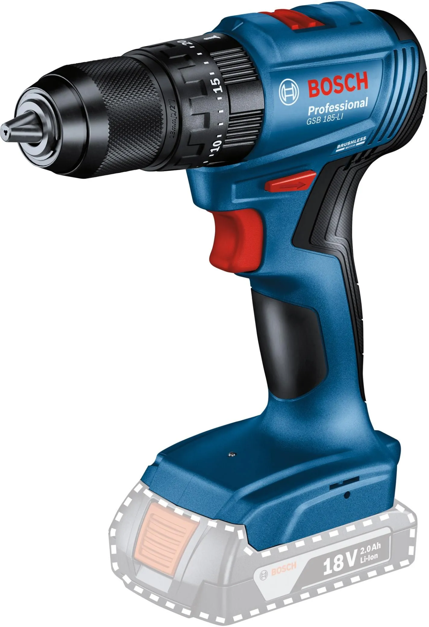 Ударная дрель-шуруповёрт Bosch GSB 18V-45 Professional 06019K330A
