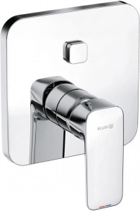 Смеситель для ванны и душа Kludi Pure&Style 406590575, скрытого монтажа, хром