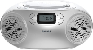 Радиоприемник Philips TAZ2000S/10 серебристый, белый