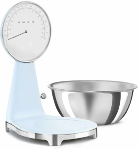 Кухонные весы Smeg KSF01PBWW голубой