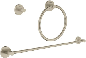 Набор аксессуаров для ванной Grohe Essentials 3-в-1 40821EN1