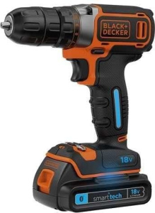 Аккумуляторная дрель-шуруповерт BLACK+DECKER BDCDC18KST-QW