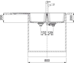 Кухонная раковина Franke Bliss Bsg 611-78 114.0395.154, Каменный Серый