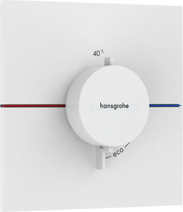 Смеситель для душа Hansgrohe Showerselect Comfrt E 15574700, матовый белый
