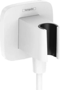 Соединительное устройство для шланга Hansgrohe Fixfit Q 26887700 матовый белый