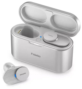 Беспроводные наушники Philips Fidelio T1, белый