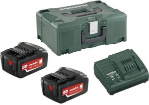 Набор аккумуляторный Metabo 2 аккумулятора LiHD 18 V/4.0 Ah + ЗУ ASC 3036 685064000