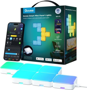 Настенный светильник Govee Mini Panel Lights, Wi-Fi/Bluetooth