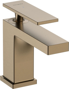 Смеситель для умывальника Hansgrohe Tecturis E 73004140 коричневый