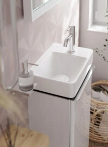 Смеситель для раковины Hansgrohe Tecturis S 80 73301000, хром
