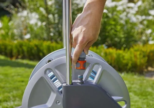 Тележка для шланга Gardena CleverRoll M Metal, набор (18542-20)