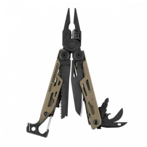 Мультитул пассатижи LEATHERMAN Signal (832404) черный/песочный