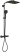 Душевая стойка Grohe Vitalio Joy+ 1142692430, чёрная матовая
