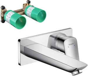 Смеситель для раковины Hansgrohe Talis E Хром 71734000+13622180