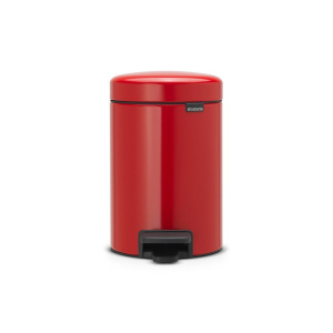 Мусорное ведро с педалью Brabantia NewIcon 112140 3л, красное