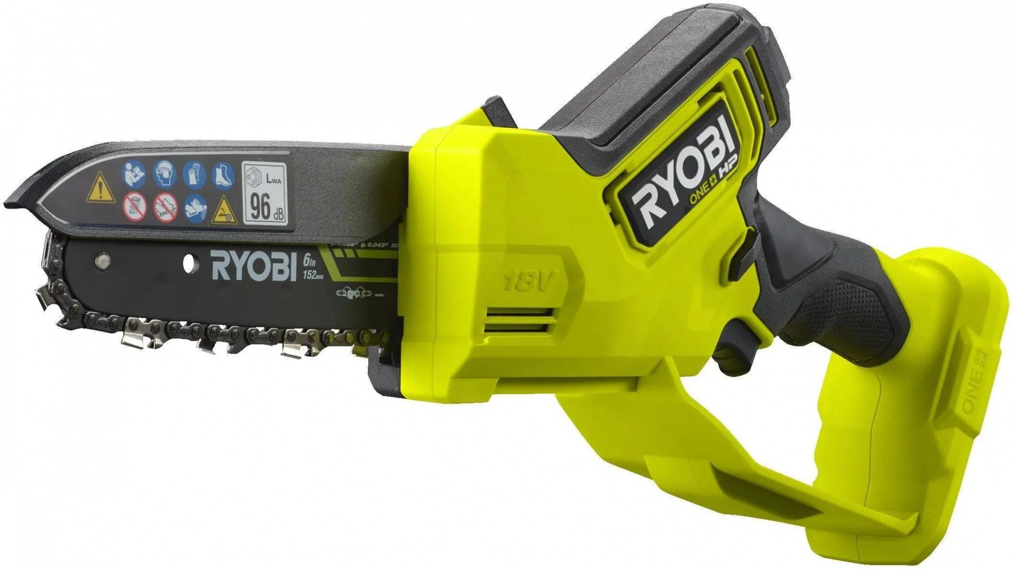 Цепная пила Ryobi RY18PSX15A-0 без акб и ЗУ