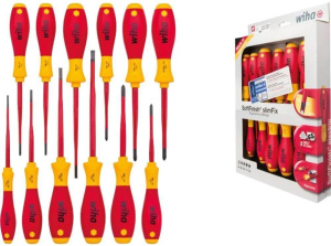 Набор отверток Wiha SoftFinish electric slimFix 41003 12 шт