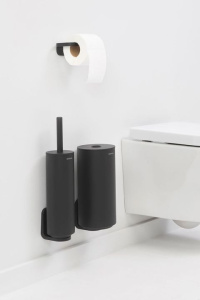 Набор аксессуаров для туалетной комнаты Brabantia "MindSet" 3пр графитовый 303685