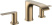 Смеситель для раковины Hansgrohe Vivenis 75033140, шлифованная бронза