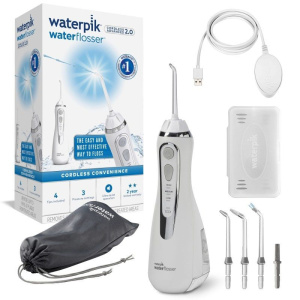 Беспроводной ирригатор Waterpik WP-580 Cordless Advanced 2.0 белый