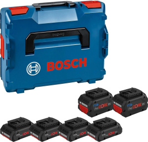 Комплект аккумуляторов Bosch ProCORE18V 1600A02A2T 4×4А·ч + 2×8А·ч