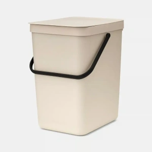 Контейнер для сортировки отходов Brabantia Sort & Go 251764, 25 л, светло-бежевый