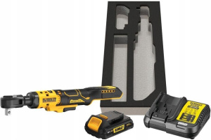 Аккумуляторная трещотка DeWALT DCF512D1G-QW