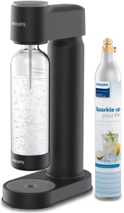Сифон для газирования воды Philips GoZero ADD4901/10, черный
