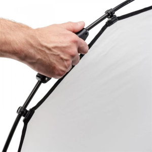 Рассеиватель 2EV 98cm Manfrotto HaloCompact Plus, белый