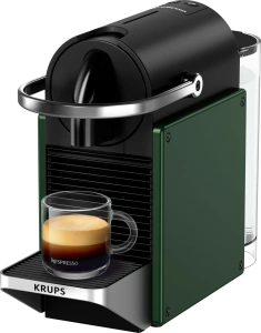 Капсульная кофемашина Krups Nespresso Pixie XN3063, зеленая