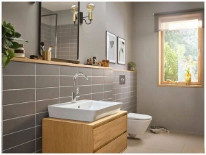 Смеситель для умывальника Hansgrohe Rebris E 72576000, хром