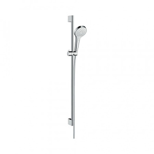 Душевой набор Hansgrohe select Croa Vario EcoSmart 9 л/мин 0,90 S29 26573400, белый/хром