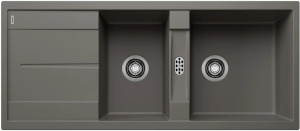 Кухонная мойка Blanco Metra 8 S Silgranit 527303, вулканический серый