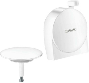 Внешний элемент для слива Hansgrohe 58117700, белый матовый