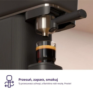 Кофеварка рожковая Philips Baristina BAR300/60, черный