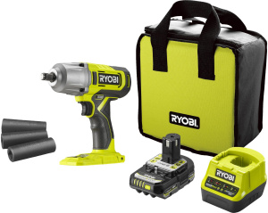 Аккумуляторный ударный гайковерт RYOBI RIW18-1C20SA3 с АКБ и ЗУ