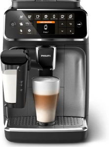 Автоматическая кофемашина Philips 4300 LatteGo EP4346/71, черный