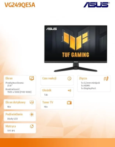 Монитор Asus VG249QE5A 24"