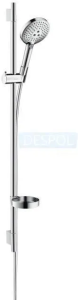 Душевой набор Hansgrohe Raindance Select S 120 / Unica S Puro 65 см, хром/белый 26630400
