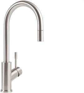 Смеситель для кухни Villeroy & Boch Umbrella Flex матовая нержавеющая сталь 925400LC