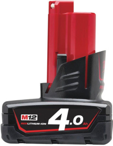 Аккумулятор Milwaukee M12 B4 4932430065 12В 4А·ч
