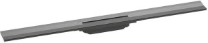 Внешний элемент слива Hansgrohe RainDrain Flex 90см 560052670, матовый черный