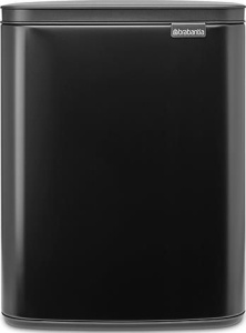 Мусорное ведро Brabantia Bo 230363 12л, матовое черное