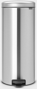 Мусорное ведро с педалью Brabantia NewIcon 111822, 30 л, матовая сталь, FPP
