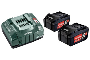 Комплект аккумуляторов Metabo 685048000 3 5.2 Ah с зарядным устройством ASC 145