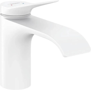 Смеситель для раковины Hansgrohe Vivenis 80 75010700, матовый белый