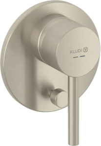 Смеситель для ванны и душа Kludi Bozz 38716N576, матовый никель