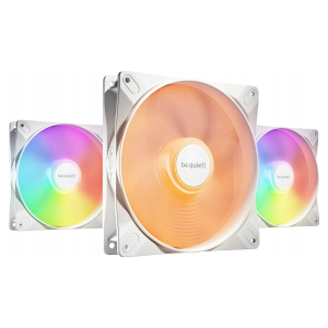 Вентиляторы для корпуса Be Quiet! Light Wings LX 140мм BL128 3 шт. белые